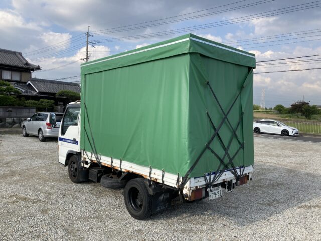 三方開き幌（カーテン）